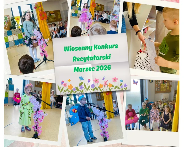 Wiosenny konkurs recytatorski