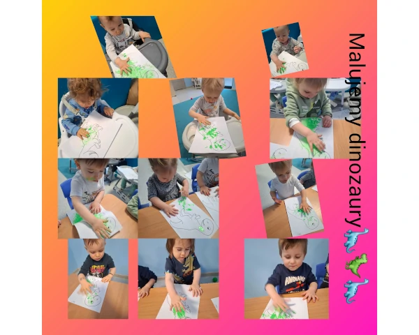Malujemy dinozaury